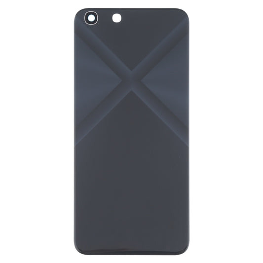 For Alcatel One Touch X1 7053D Glass Battery Back Cover  (Black) - Back Cover by buy2fix | Online Shopping UK | buy2fix