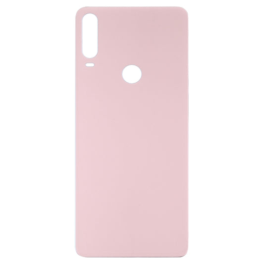 For Alcatel 3x (2019) 5048 5048U 5048Y Glass Battery Back Cover  (Pink) - Back Cover by buy2fix | Online Shopping UK | buy2fix