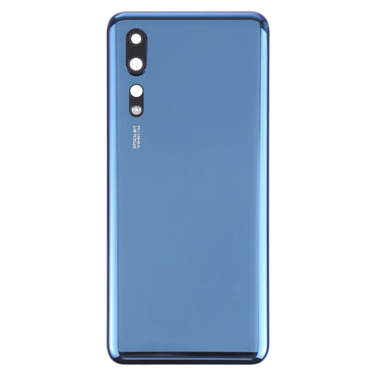 Glass Battery Back Cover for ZTE Axon 10 Pro(Blue) - For ZTE by buy2fix | Online Shopping UK | buy2fix