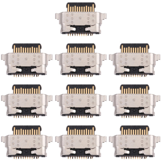 10 PCS Charging Port Connector for Lenovo Z6 - Tail Connector by buy2fix | Online Shopping UK | buy2fix