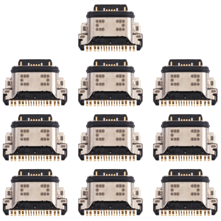 For vivo NEX 3 / NEX 3 5G V1923A, V1923T, 1908_19, 1912,V1924A, V1924T, 1913 10pcs Charging Port Connector - Single Tail Connector by buy2fix | Online Shopping UK | buy2fix