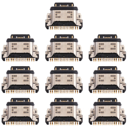 For vivo NEX 3 / NEX 3 5G V1923A, V1923T, 1908_19, 1912,V1924A, V1924T, 1913 10pcs Charging Port Connector - Single Tail Connector by buy2fix | Online Shopping UK | buy2fix
