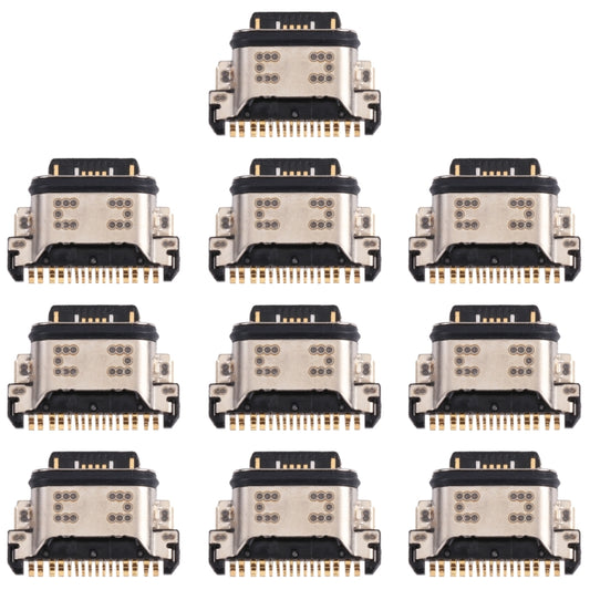 For vivo NEX 3 / NEX 3 5G V1923A, V1923T, 1908_19, 1912,V1924A, V1924T, 1913 10pcs Charging Port Connector - Single Tail Connector by buy2fix | Online Shopping UK | buy2fix