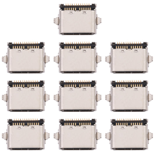 10 PCS Charging Port Connector for Lenovo M10 Plus TB-X606, TB-X606F - Tail Connector by buy2fix | Online Shopping UK | buy2fix