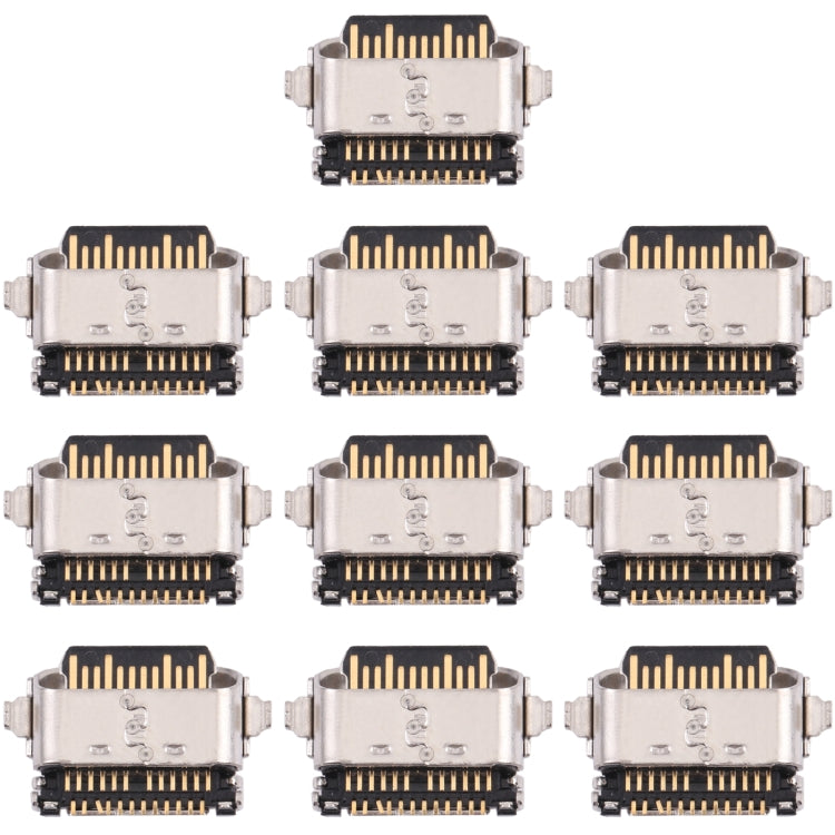 10 PCS Charging Port Connector for Lenovo Z5 L78011 - Tail Connector by buy2fix | Online Shopping UK | buy2fix