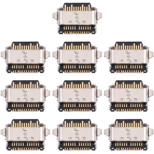 10 PCS Charging Port Connector for Lenovo Z5 L78011 - Tail Connector by buy2fix | Online Shopping UK | buy2fix