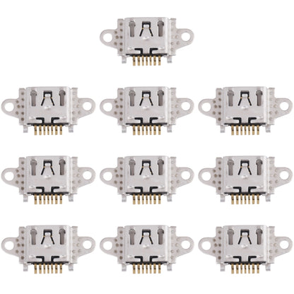 For OPPO A9 / A9X PCEM00, PCAM10, CPH1938 10pcs Charging Port Connector - Single Tail Connector by buy2fix | Online Shopping UK | buy2fix
