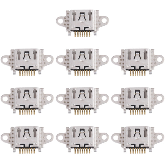 For OPPO A9 / A9X PCEM00, PCAM10, CPH1938 10pcs Charging Port Connector - Single Tail Connector by buy2fix | Online Shopping UK | buy2fix