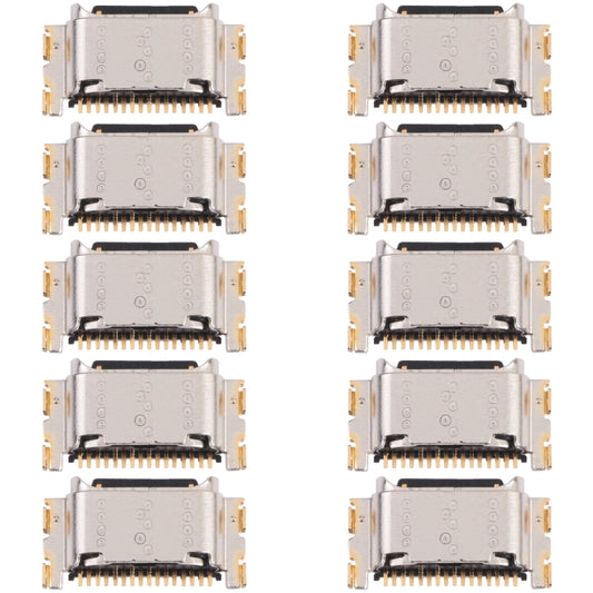For OPPO A53 4G / A53S CPH2139, CPH2135, CPH2127, CPH2131 10pcs Charging Port Connector - Single Tail Connector by buy2fix | Online Shopping UK | buy2fix