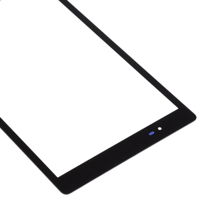 Front Screen Outer Glass Lens for Lenovo Tab3 8 Plus TB-8703F TB-8703X (Black) - Touch Panel by buy2fix | Online Shopping UK | buy2fix