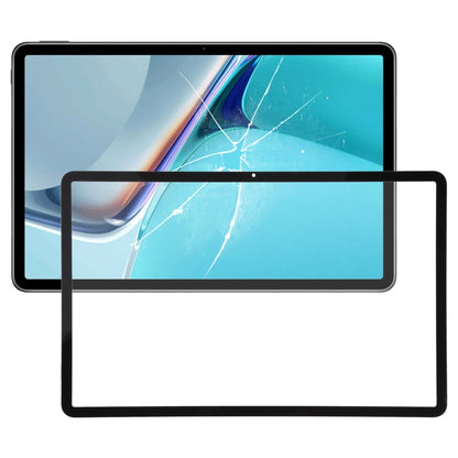 For Huawei MatePad 11 2021 DBY-W09 DBY-AL00  Front Screen Outer Glass Lens (Black) - Outer Glass Lens by buy2fix | Online Shopping UK | buy2fix