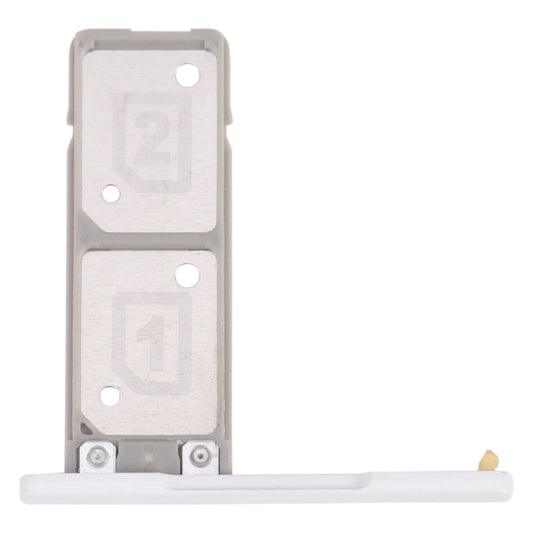 SIM Card Tray + SIM Card Tray for Sony Xperia XA1 Ultra / Xperia XA1 (White) - Card Tray by buy2fix | Online Shopping UK | buy2fix