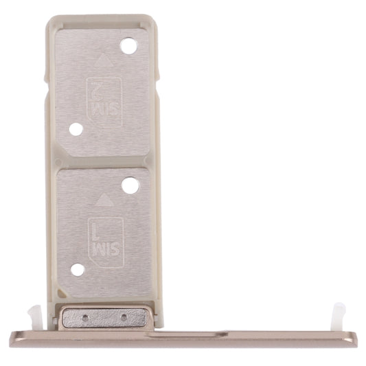 SIM Card Tray + SIM Card Tray for Sony Xperia XA2 Plus (Gold) - Card Tray by buy2fix | Online Shopping UK | buy2fix