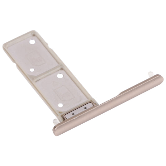 SIM Card Tray + SIM Card Tray for Sony Xperia XA2 Plus (Gold) - Card Tray by buy2fix | Online Shopping UK | buy2fix