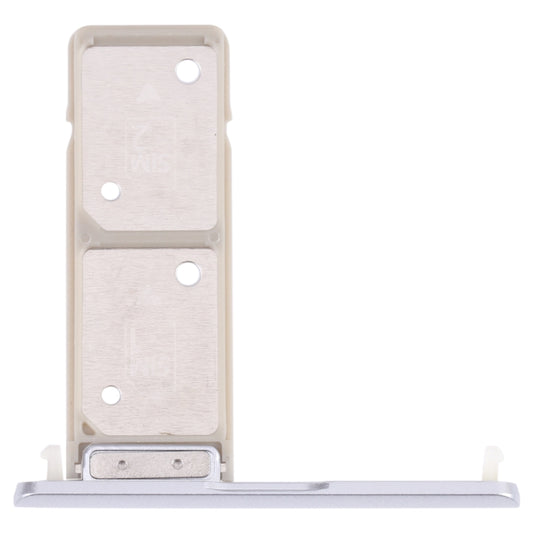SIM Card Tray + SIM Card Tray for Sony Xperia XA2 Plus (Silver) - Card Tray by buy2fix | Online Shopping UK | buy2fix