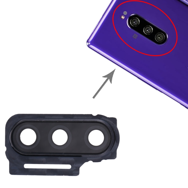 Camera Lens Cover for Sony Xperia 1 / Xperia XZ4 (Black) - Camera by buy2fix | Online Shopping UK | buy2fix