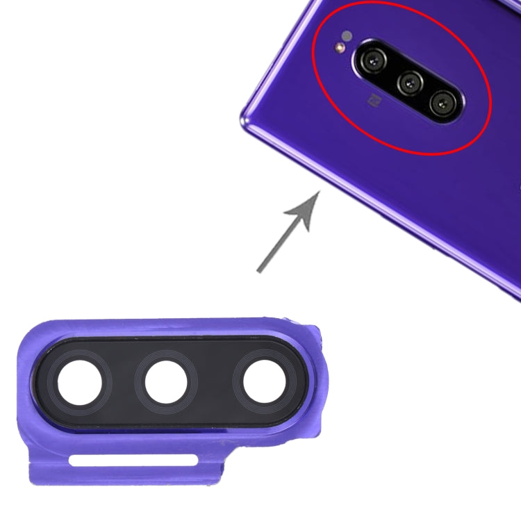Camera Lens Cover for Sony Xperia 1 / Xperia XZ4 (Purple) - Camera by buy2fix | Online Shopping UK | buy2fix