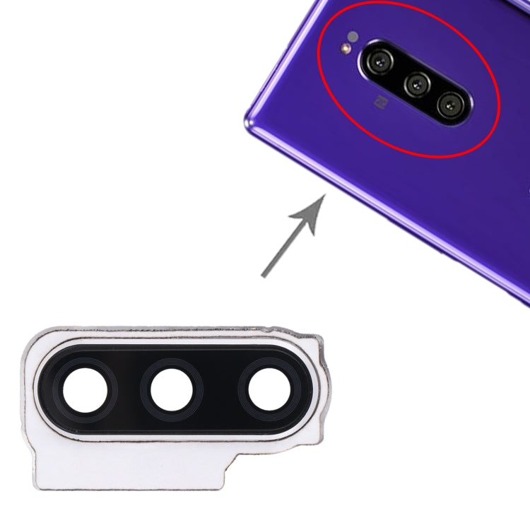 Camera Lens Cover for Sony Xperia 1 / Xperia XZ4 (Silver) - Camera by buy2fix | Online Shopping UK | buy2fix