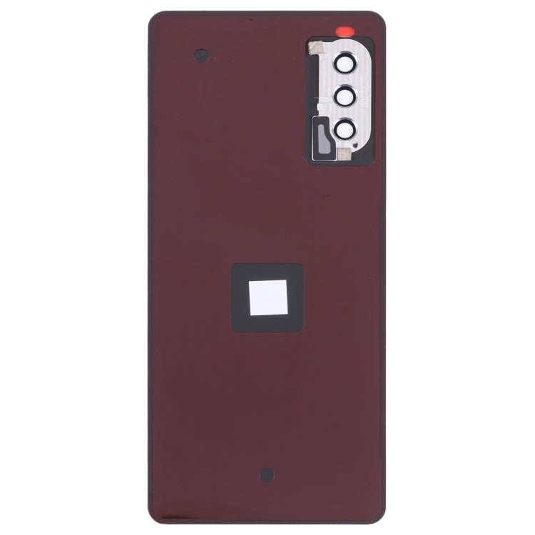 For Sony Xperia 10 III Battery Back Cover (Purple) - Back Cover by buy2fix | Online Shopping UK | buy2fix