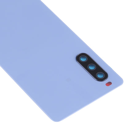 For Sony Xperia 10 III Battery Back Cover (Purple) - Back Cover by buy2fix | Online Shopping UK | buy2fix