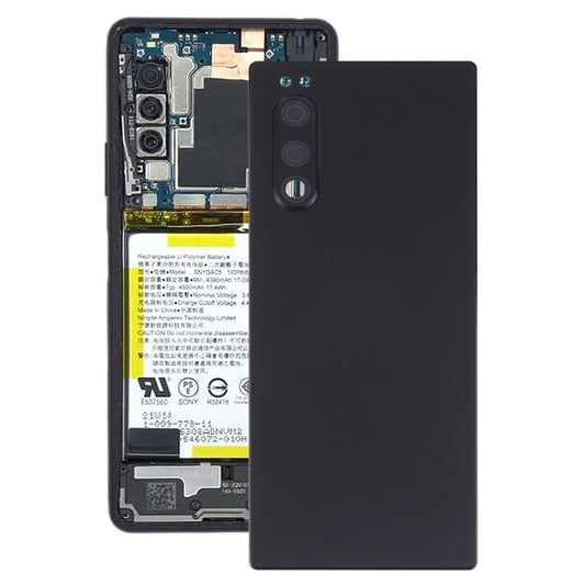 Battery Back Cover for Sony Xperia 5(Black) - Back Cover by buy2fix | Online Shopping UK | buy2fix