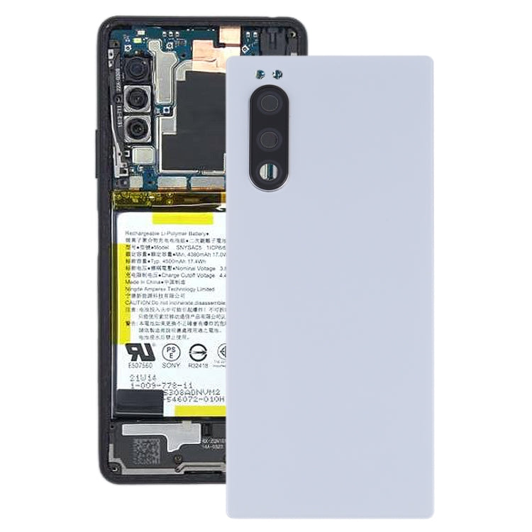 Battery Back Cover for Sony Xperia 5(Grey) - Back Cover by buy2fix | Online Shopping UK | buy2fix