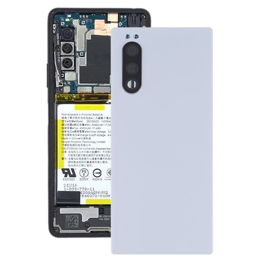 Battery Back Cover for Sony Xperia 5(Grey) - Back Cover by buy2fix | Online Shopping UK | buy2fix