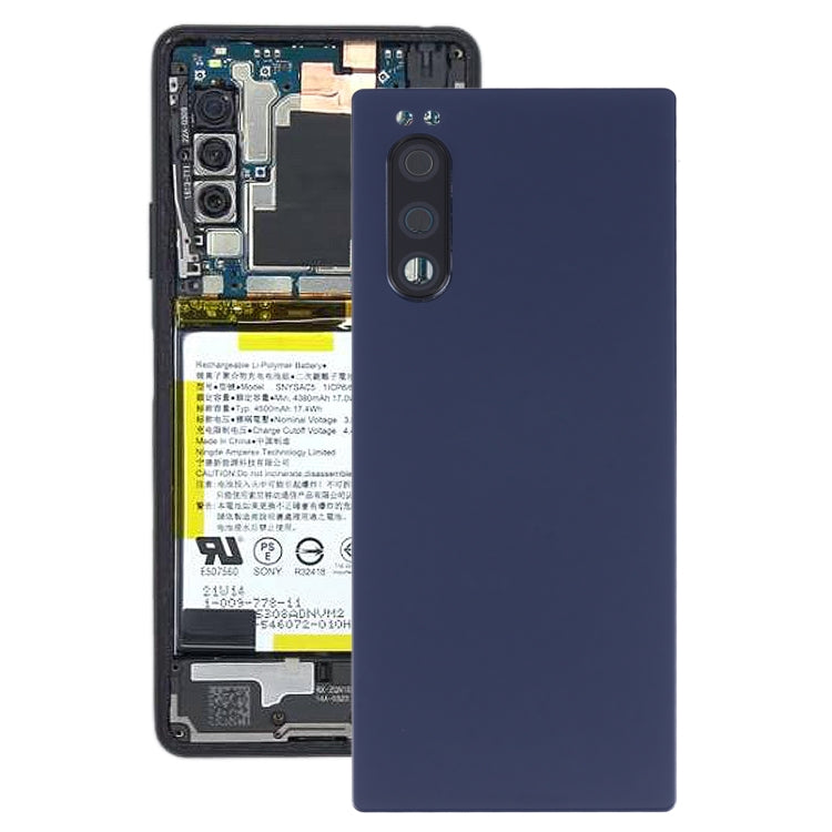 Battery Back Cover for Sony Xperia 5(Blue) - Back Cover by buy2fix | Online Shopping UK | buy2fix