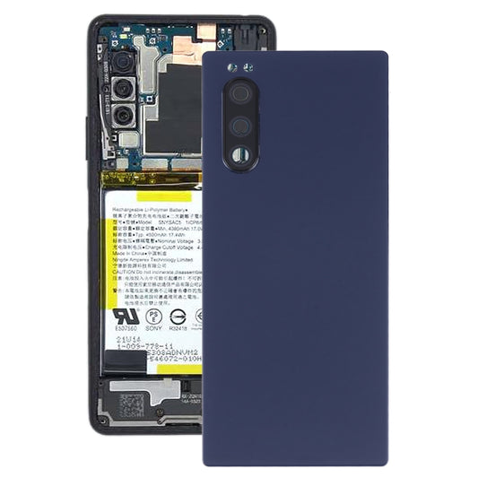 Battery Back Cover for Sony Xperia 5(Blue) - Back Cover by buy2fix | Online Shopping UK | buy2fix