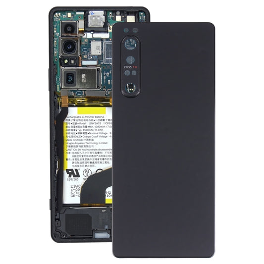 Battery Back Cover for Sony Xperia 1 II(Black) - Back Cover by buy2fix | Online Shopping UK | buy2fix