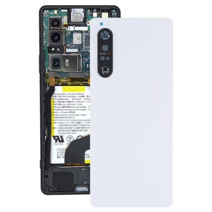 Battery Back Cover for Sony Xperia 1 II(White) - Back Cover by buy2fix | Online Shopping UK | buy2fix