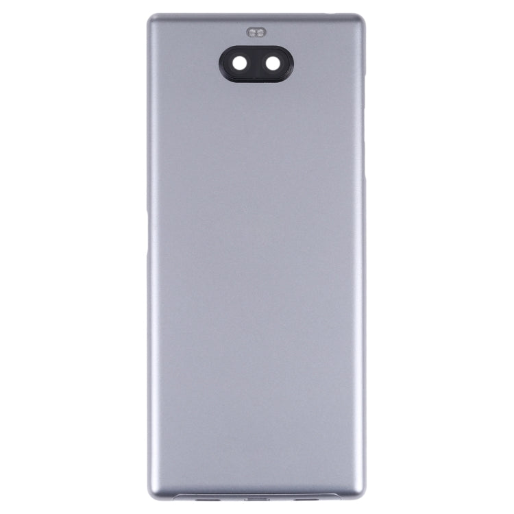 Battery Back Cover for Sony Xperia 10 Plus(Grey) - Back Cover by buy2fix | Online Shopping UK | buy2fix