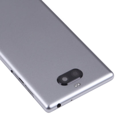 Battery Back Cover for Sony Xperia 10 Plus(Grey) - Back Cover by buy2fix | Online Shopping UK | buy2fix