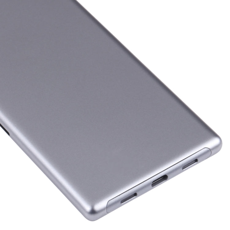 Battery Back Cover for Sony Xperia 10 Plus(Grey) - Back Cover by buy2fix | Online Shopping UK | buy2fix
