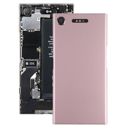 Battery Back Cover for Sony Xperia XZ1(Pink) - Back Cover by buy2fix | Online Shopping UK | buy2fix
