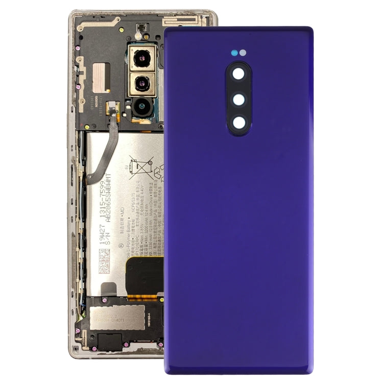 Battery Back Cover for Sony Xperia 1 / Xperia XZ4(Purple) - Back Cover by buy2fix | Online Shopping UK | buy2fix