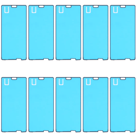 10 PCS Original Front Housing Adhesive for Sony Xperia XZ2 - Adhesive Sticker by buy2fix | Online Shopping UK | buy2fix
