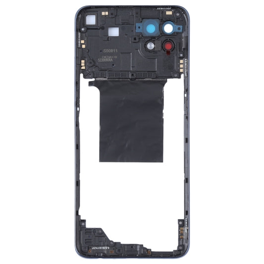 For OPPO Reno4 SE/A93 4G/OPPO Reno4 F/Reno4 Lite/F17 Pro PEAT00, PEAM00 Original Middle Frame Bezel Plate (Black) - Frame Bezel Plate by buy2fix | Online Shopping UK | buy2fix