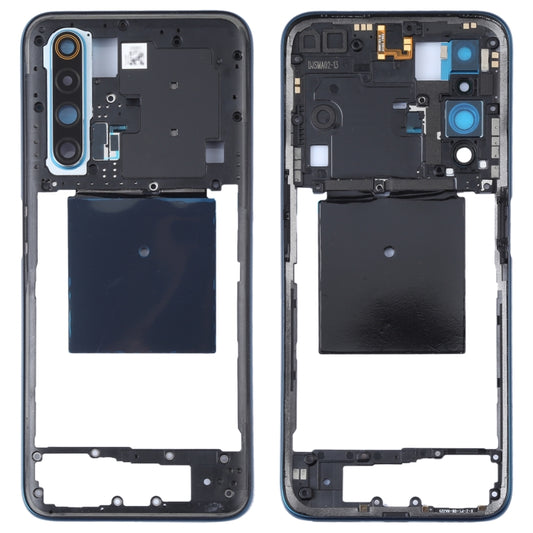 For Realme X50 5G China RMX2051, RMX2025 Original Middle Frame Bezel Plate (Dark Blue) - Frame Bezel Plate by buy2fix | Online Shopping UK | buy2fix