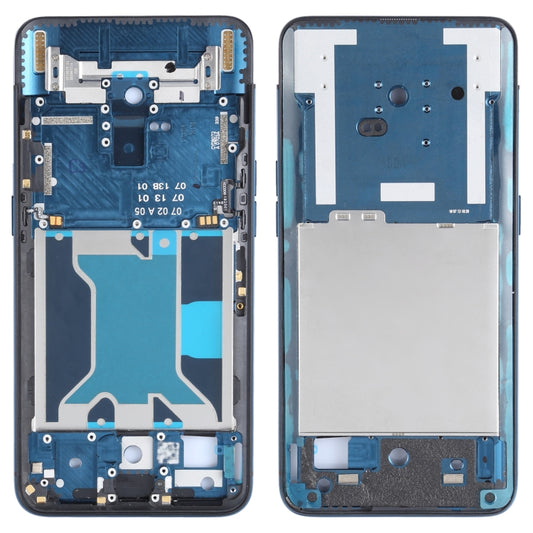 For OPPO Find X CPH1871, PAFM00 Original Middle Frame Bezel Plate (Blue) - Frame Bezel Plate by buy2fix | Online Shopping UK | buy2fix