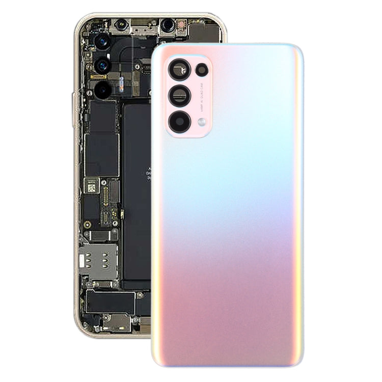For OPPO Reno5 5G / Find X3 Lite PEGM00, PEGT00, CPH2145 Original Battery Back Cover (Orange) - Back Cover by buy2fix | Online Shopping UK | buy2fix