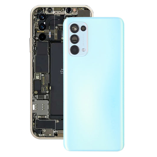 For OPPO Reno5 K PEGM10 Original Battery Back Cover (Green) - Back Cover by buy2fix | Online Shopping UK | buy2fix
