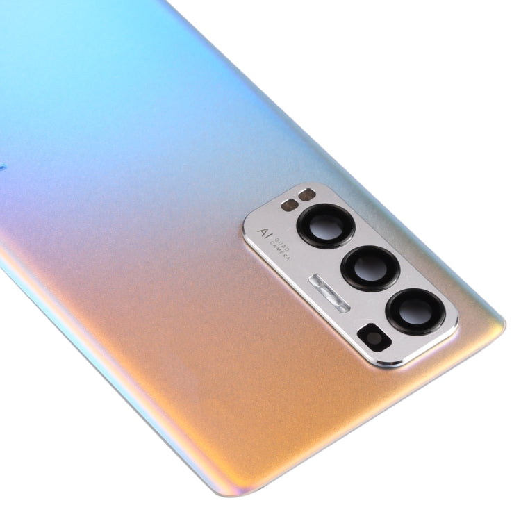 For OPPO Reno5 Pro+ 5G / Find X3 Neo CPH2207, PDRM00, PDRT00 Original Battery Back Cover (Orange) - Back Cover by buy2fix | Online Shopping UK | buy2fix
