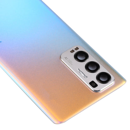 For OPPO Reno5 Pro+ 5G / Find X3 Neo CPH2207, PDRM00, PDRT00 Original Battery Back Cover (Orange) - Back Cover by buy2fix | Online Shopping UK | buy2fix