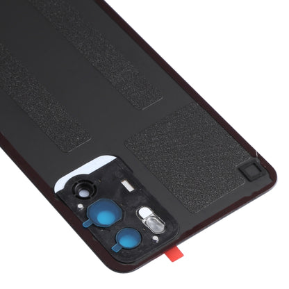 For OPPO Reno6 5G PEQM00, CPH2251 Original Battery Back Cover (Black) - Back Cover by buy2fix | Online Shopping UK | buy2fix