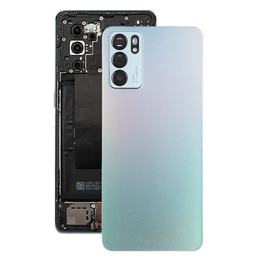 For OPPO Reno6 5G PEQM00, CPH2251 Original Battery Back Cover (Twilight) - Back Cover by buy2fix | Online Shopping UK | buy2fix