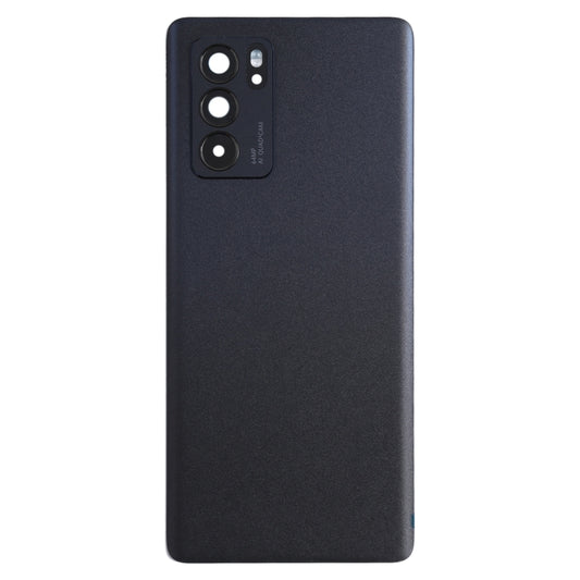 For OPPO Reno6 Pro 5G PEPM00, CPH2249 Original Battery Back Cover (Black) - Back Cover by buy2fix | Online Shopping UK | buy2fix