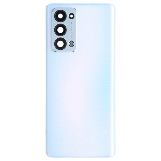 For OPPO Reno6 Pro+ 5G / Reno6 Pro 5G Snapdragon CPH2247, PENM00 Original Battery Back Cover (Blue) - Back Cover by buy2fix | Online Shopping UK | buy2fix