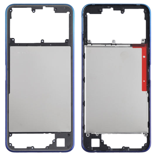 Original Middle Frame Bezel Plate For vivo Y20A / Y20 2021 / Y30 Standard V2052, V2054, V2070, V2101, V2043, V2048(Blue) - Frame Bezel Plate by buy2fix | Online Shopping UK | buy2fix