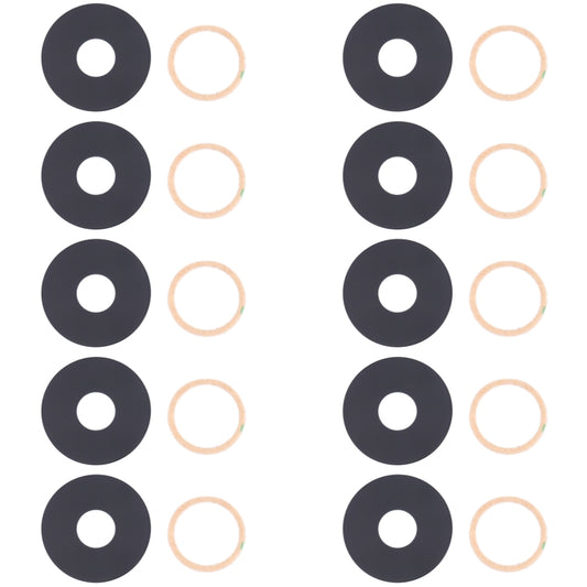 For Infinix Zero 4 / Zero 4 Plus X602 10pcs Back Camera Lens - Camera Parts by buy2fix | Online Shopping UK | buy2fix